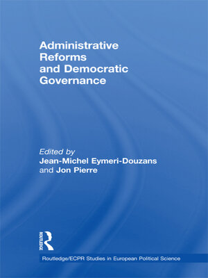 cover image of Administrative Reforms and Democratic Governance